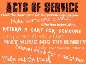 Acts of service ideas